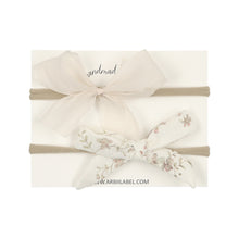 Sheer Organza Bow / Sweet Floral