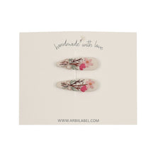 Mini Wildflower Embroidered Clips