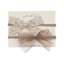 Signature Floral / Mauve Sheer Newborn Gift Set