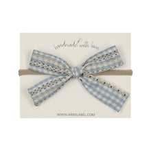 Powder Blue Printed Baby Band