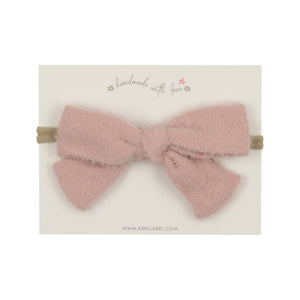 Blush Pink Mohair Baby Band