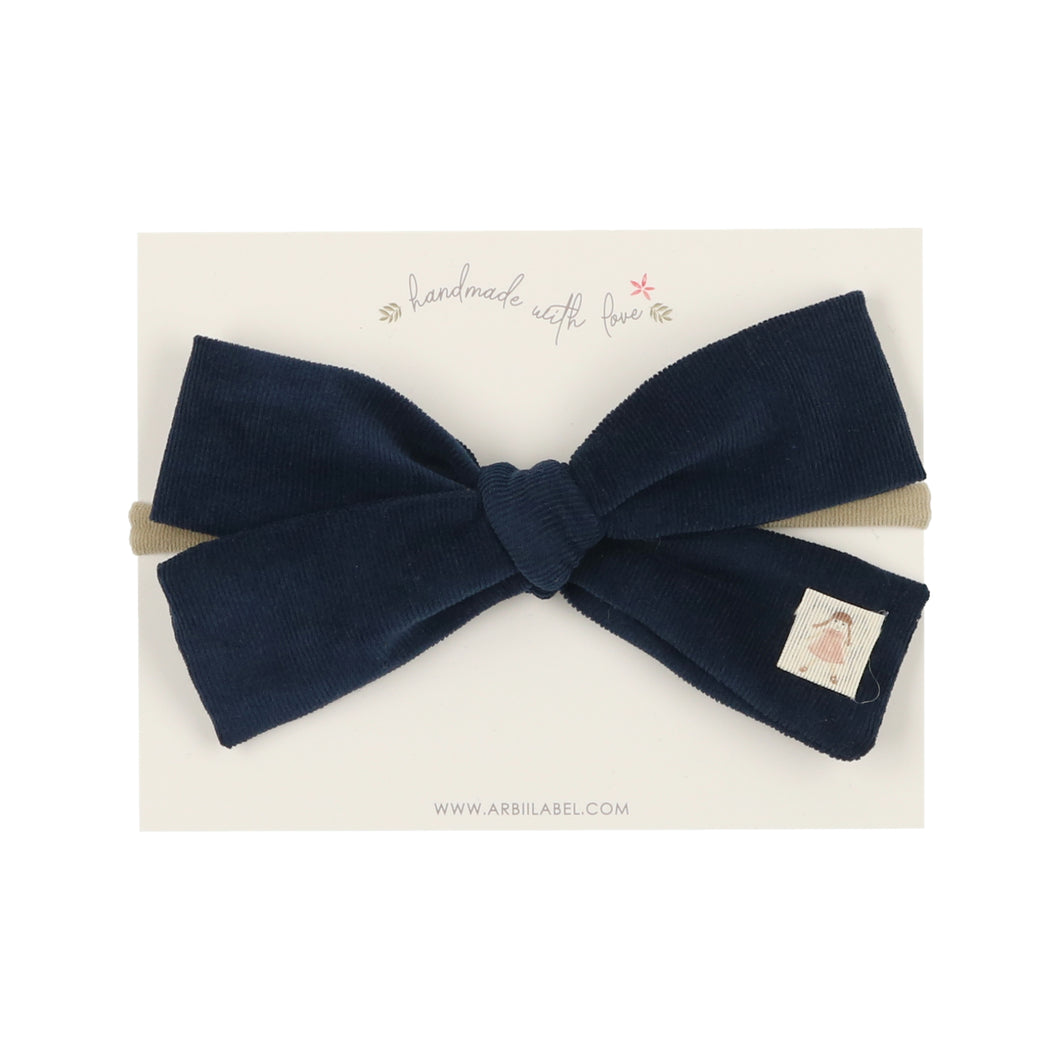 Navy Corduroy Baby Band
