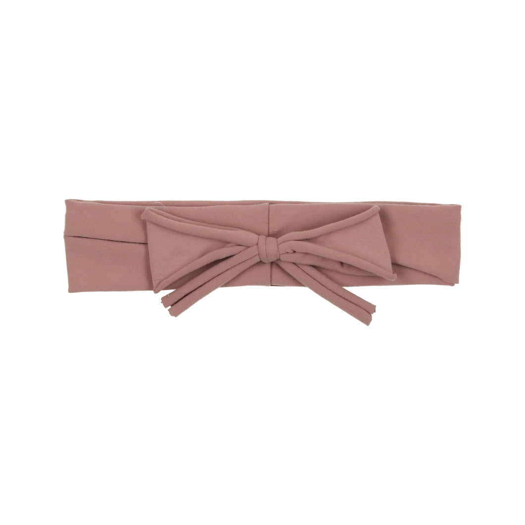 Mauve Loopy Bow Band