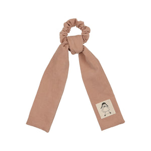 Pink Corduroy Doll Hair Tie