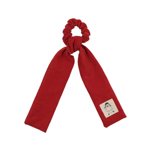 Red Corduroy Doll Hair Tie