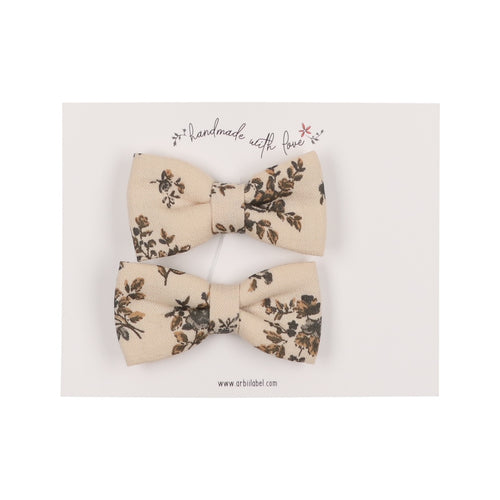 Woodland Print Piggie Clips