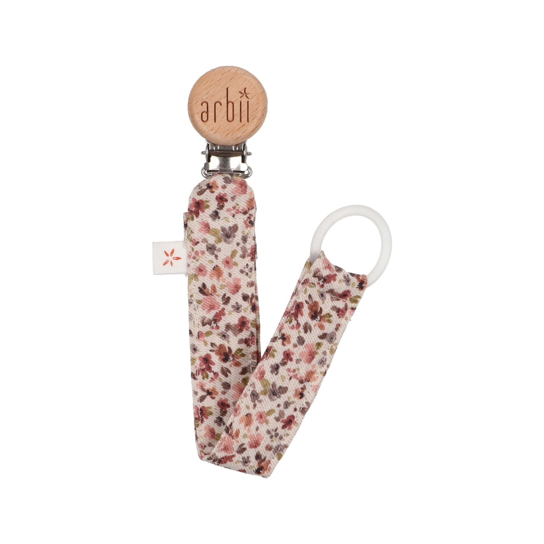 Girls Floral Medley Paci Clip