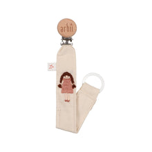 Doll Embroidered Paci Clip