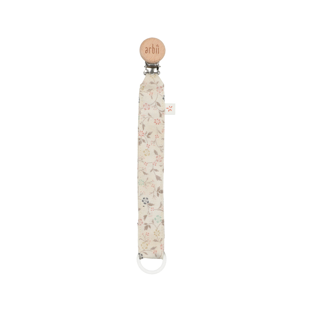 Signature Floral Paci Clip
