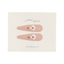 Ballerina Embroidered Clips
